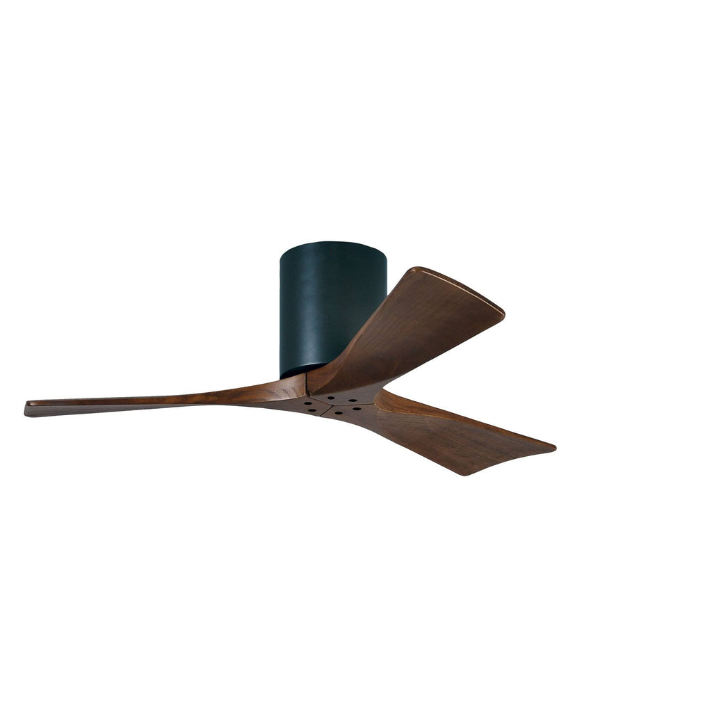 52 inch Paddle Ceiling Fan in Brushed Brass with Walnut Tone Blade E94092