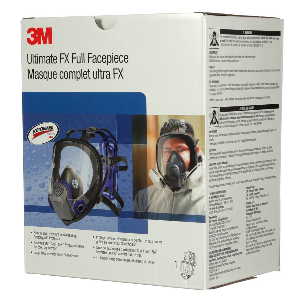 Full Facepiece Reusable Respirator Large W941
