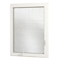 White Vinyl Casement Window with Screen T840