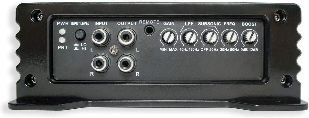10" Bass Tube Sub Box with Amplifier and 8Ga Amp Install Kit I49736