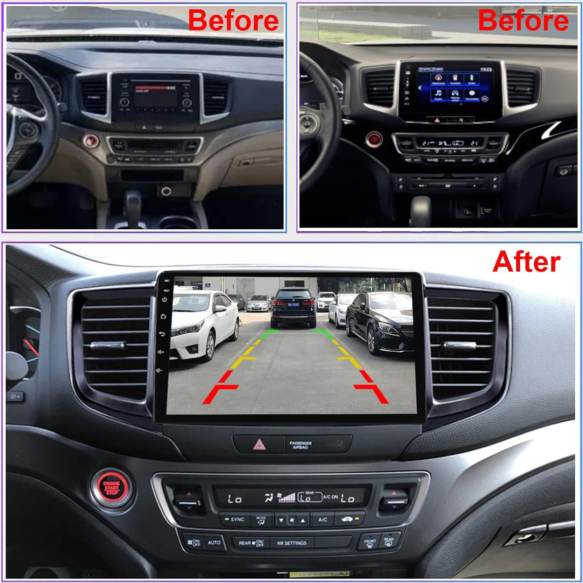 Android Stereo 9inch Touch Screen 2G RAM 32G ROM Wireless Carplay D53514