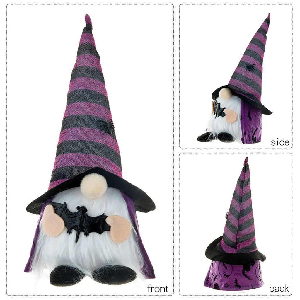 Glowing Gnome Ornament Doll D386