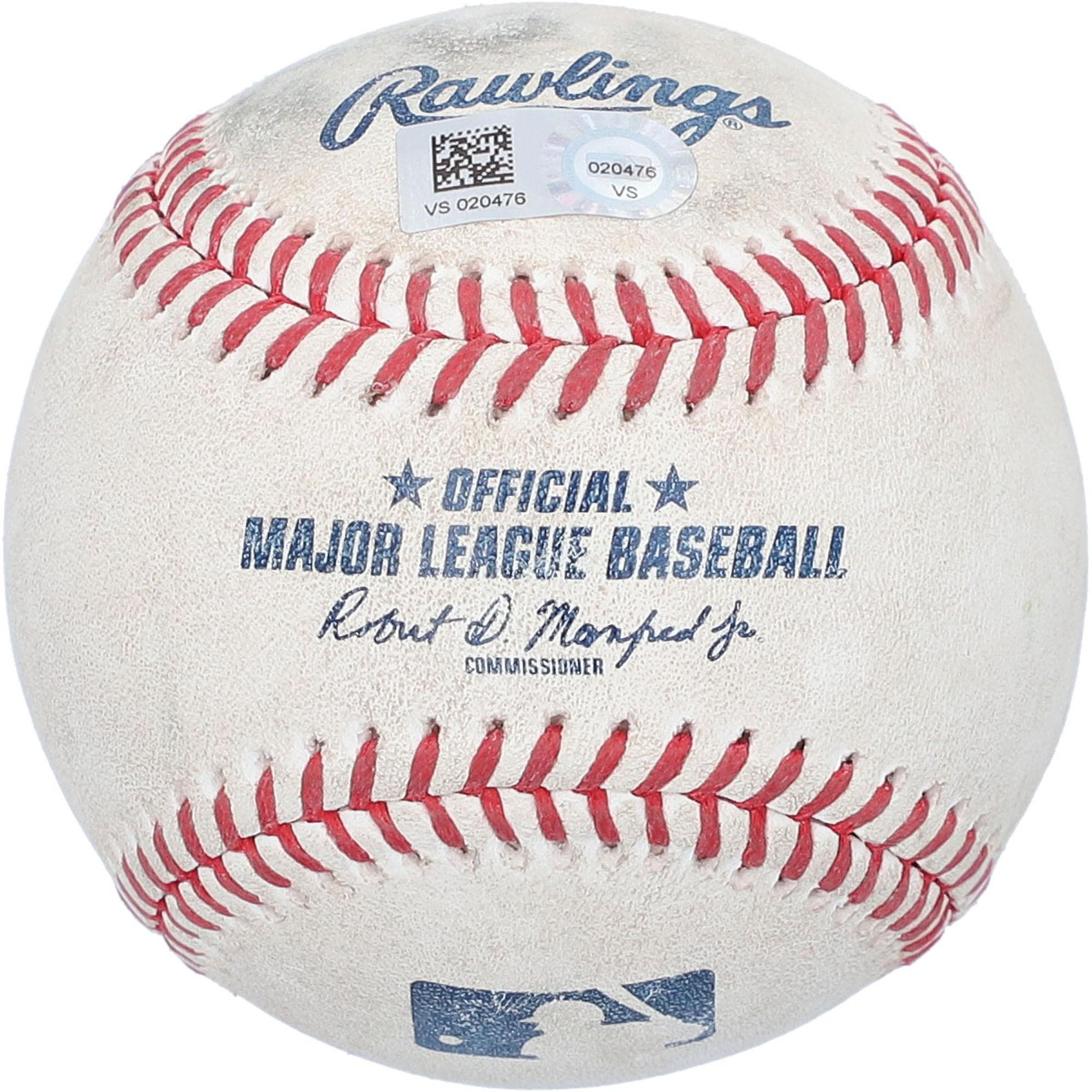 New York Yankees Game-Used Baseball vs. Tampa Bay Rays on August 20, 2020 L85538