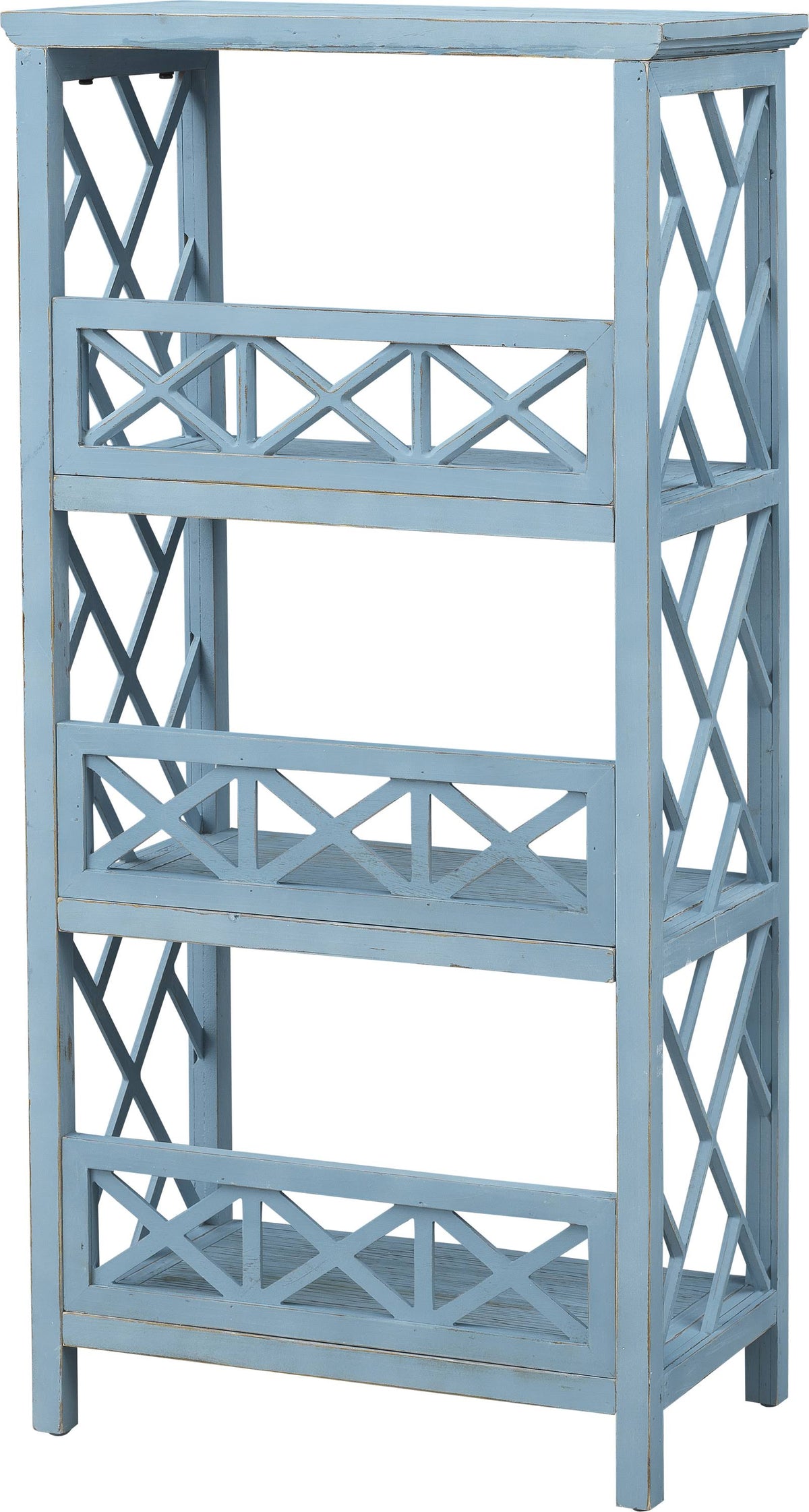 Blue Bookcase A14984
