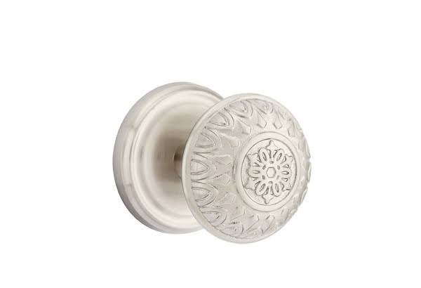 Satin Nickel Privacy Knob Set Q962760