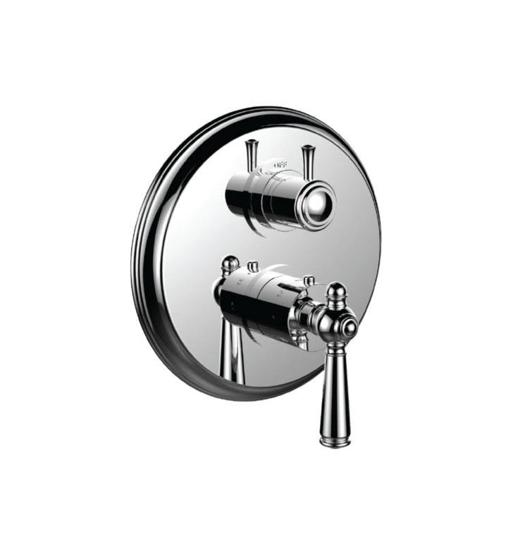 1/2x22 Thermostatic with 3 Way Diverter Trim - Matte Black M1061