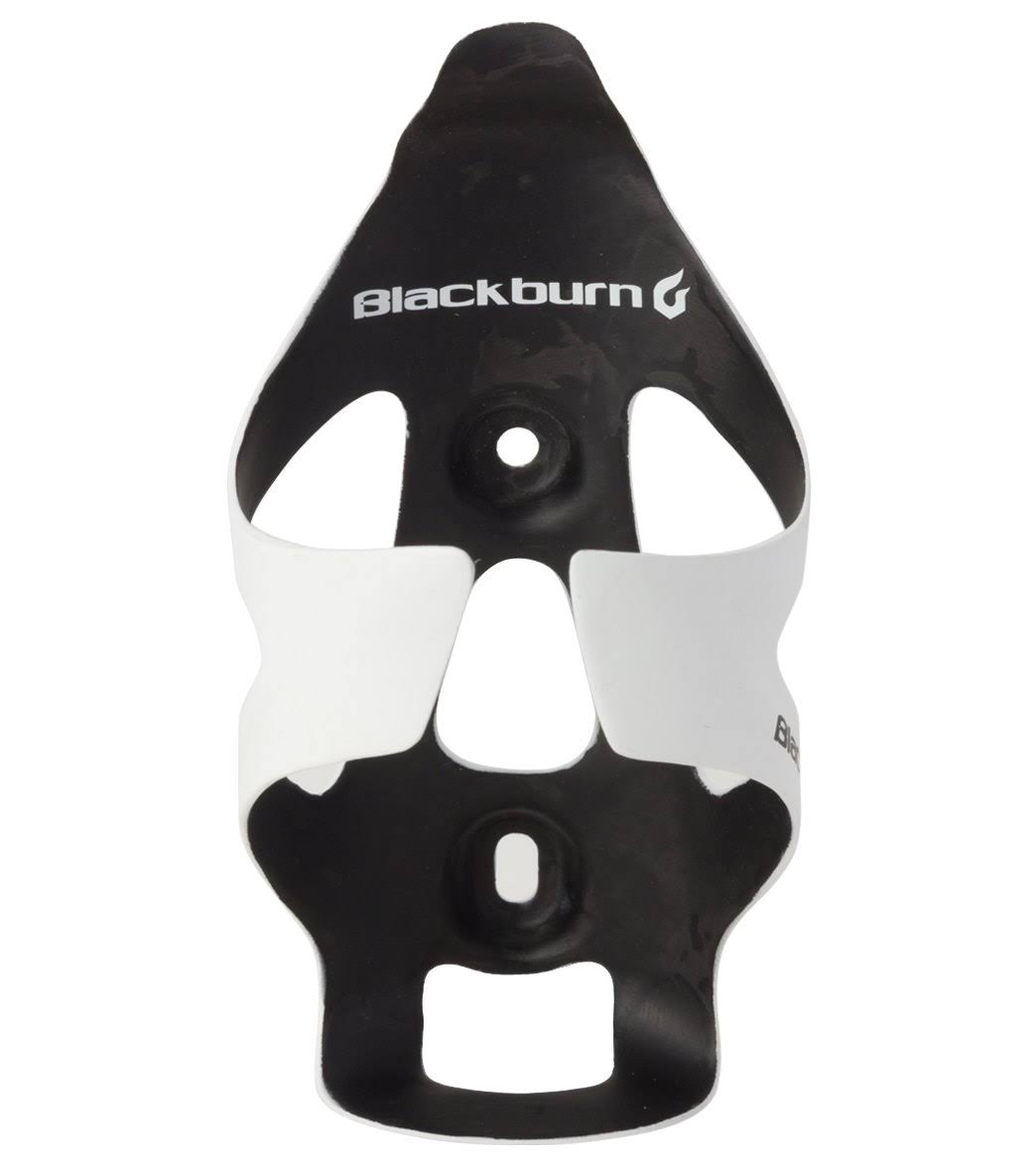 Matte White Carbon Bottle Cage B800