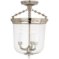 Semi-Flush Mount - Nickel C69112