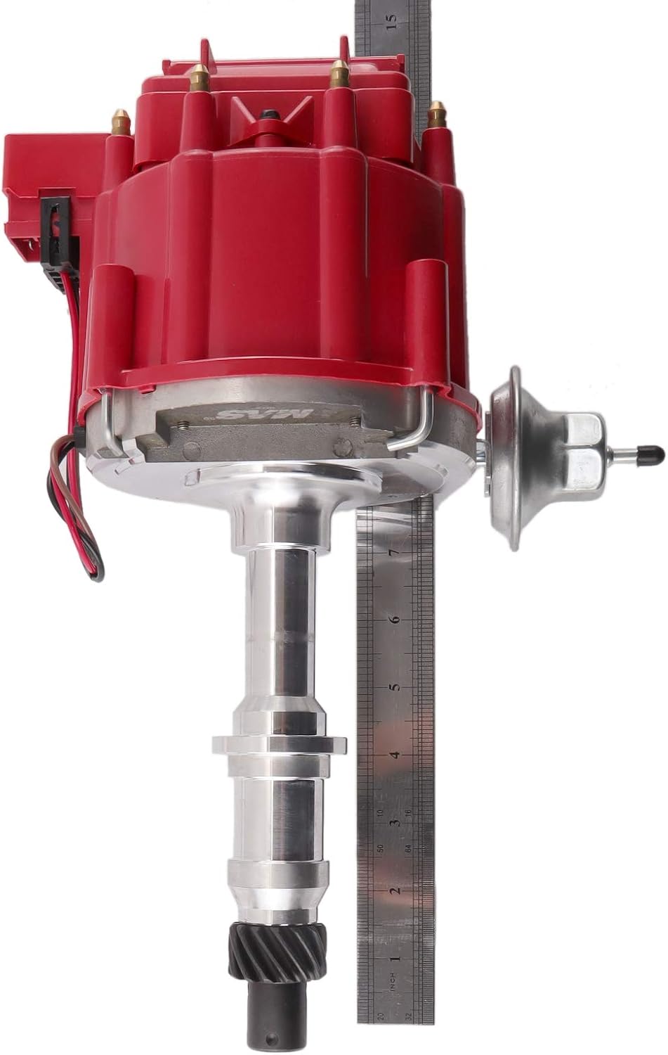 Ignition Distributor with Cap and Rotor Red Cap Pack of 2 Y427861