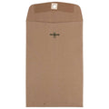 6 x 9 Brown Kraft Paper Catalog Envelopes with Clasp Closure, 100/Pack G84384