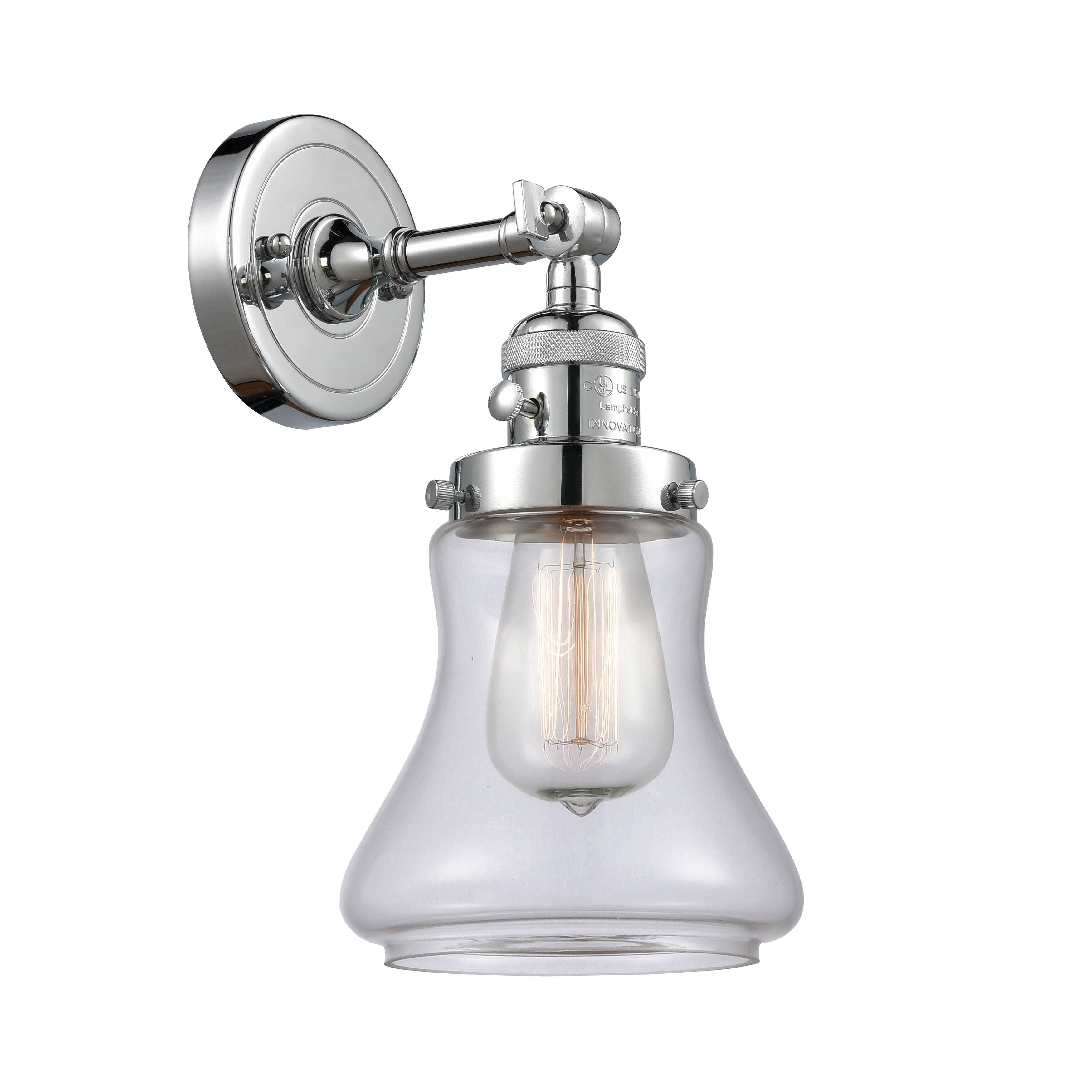 Chrome 1 Light Sconce Z382