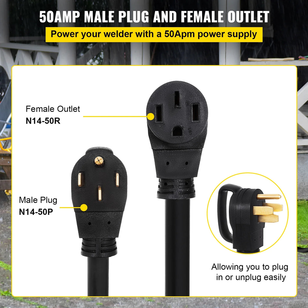 36Ft 50 Amp RV Extension Cord with Handles X2816