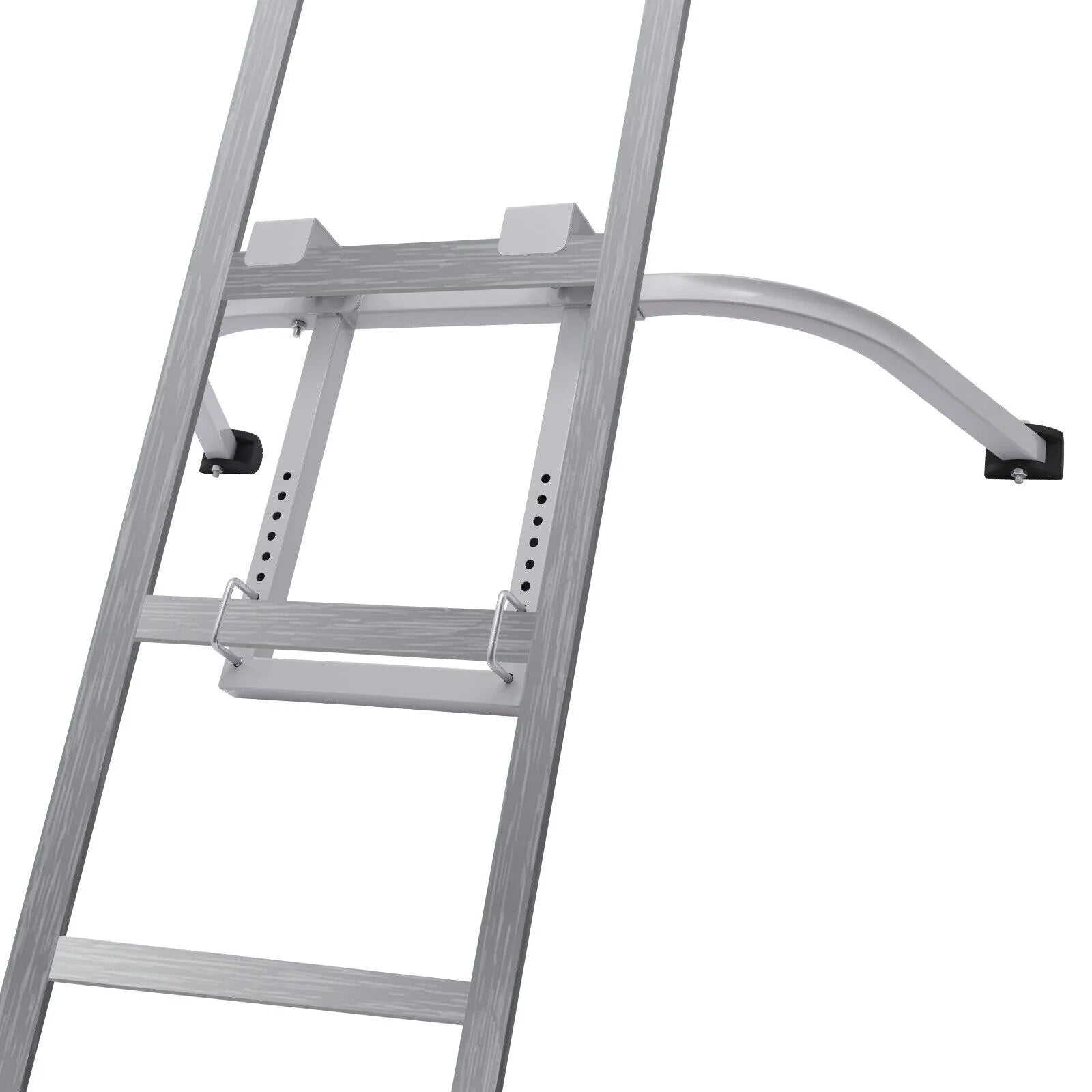 U Shape Ladder Stabilizer Standoff Wing Span Wall Ladder Extension Roof N9477
