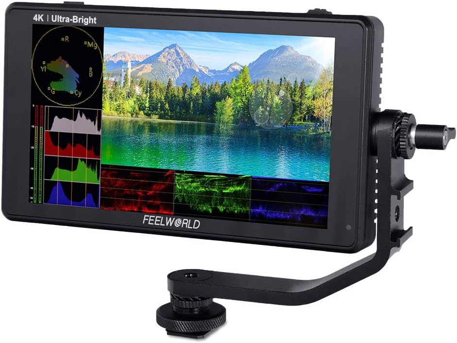 6 Inch 2600nits Touch Screen Field Monitor with 3G-SDI 4K HDMI Input Output T8589