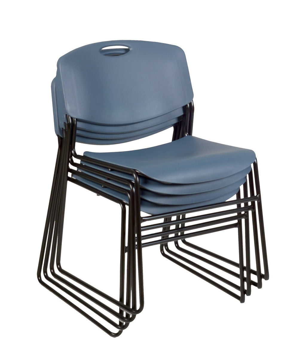 Training Table with 3 Stack Chairs Z66568