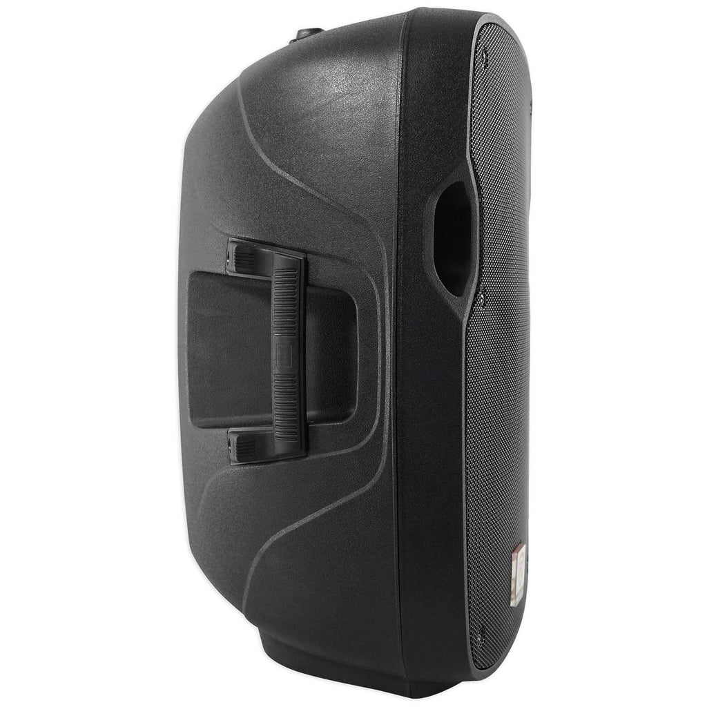 12x22 Passive 1200W DJ PA Speakers with Stands and Cables V63117