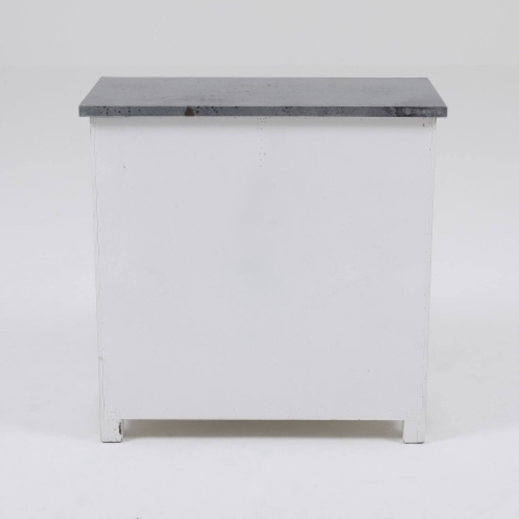White Wood Console Cabinet I99559