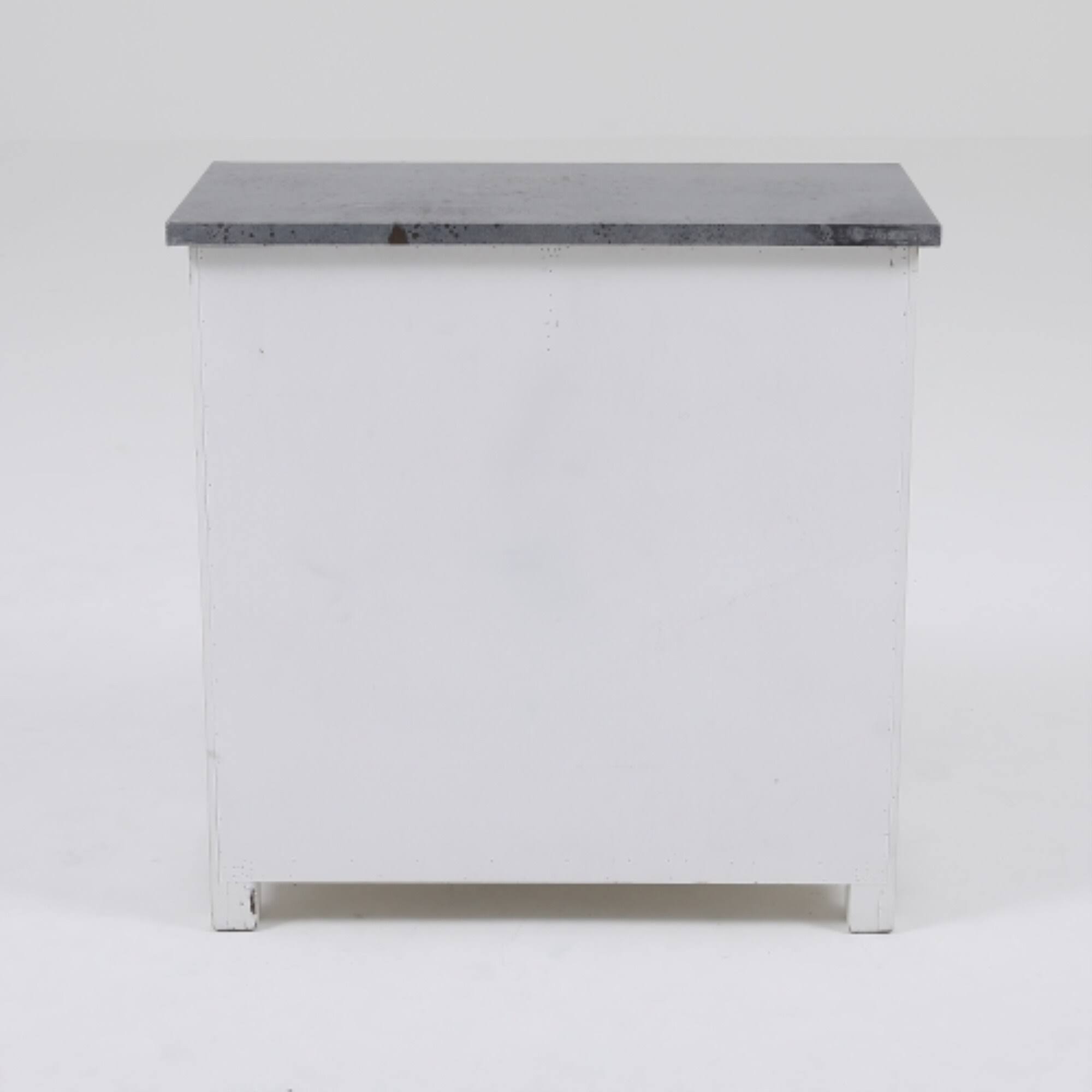White Wood Console Cabinet I99559
