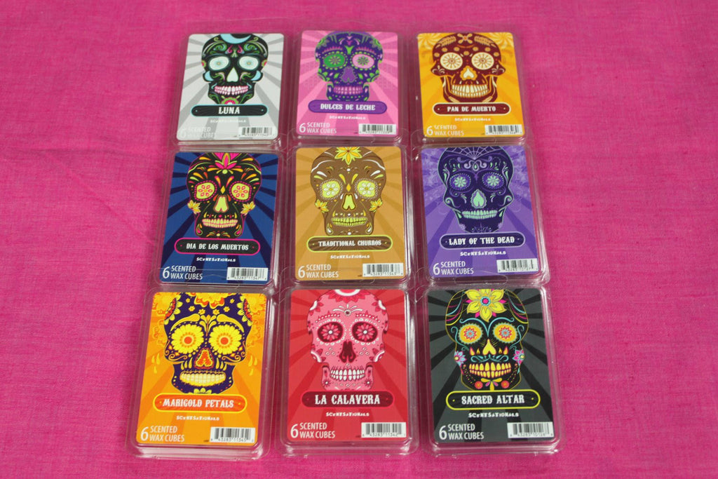 Day of The Dead Wax Melt Cubes A4952