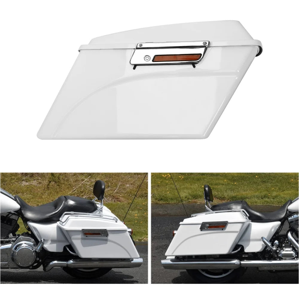 White Hard Saddlebag Trunk C275355
