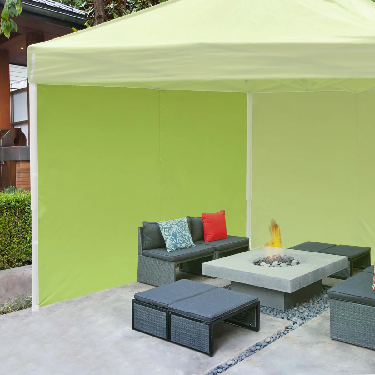 1080D 120g Sidewall UV30+ 2 Pieces Canopy Sidewall A443