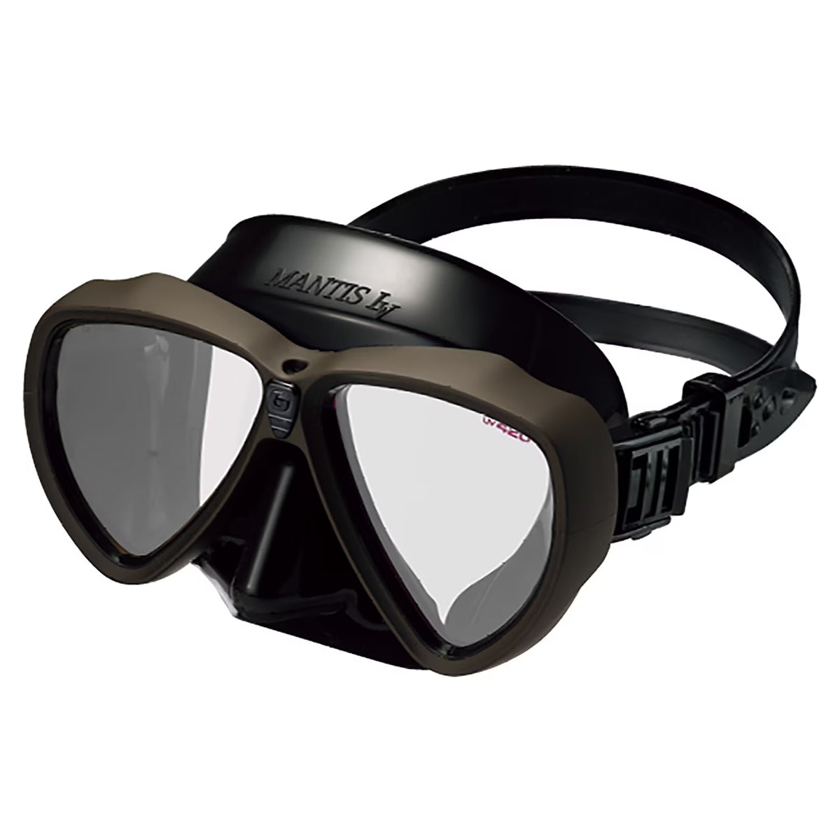 Black/Taupe Dive Mask Y136