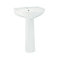 White Pedestal Sink I41496