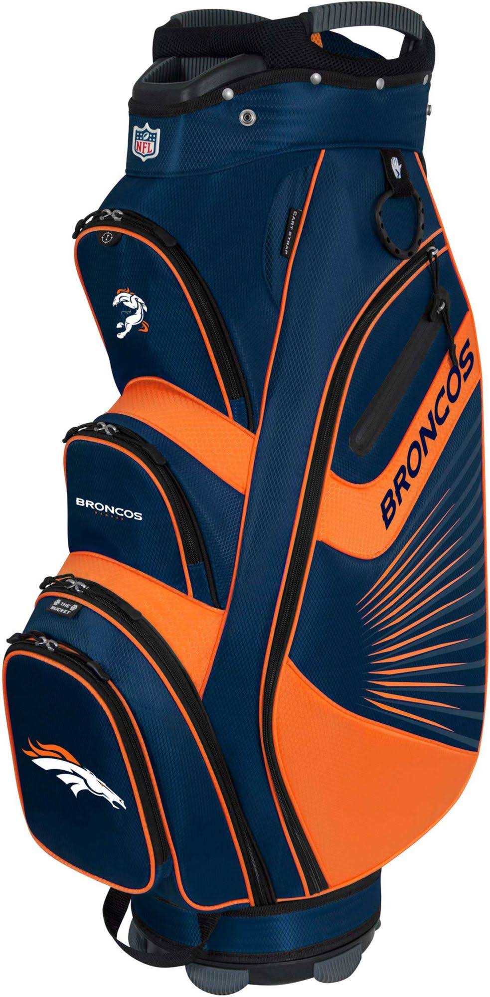 NFL Denver Broncos Bucket II Cooler Cart Golf Bag T39291