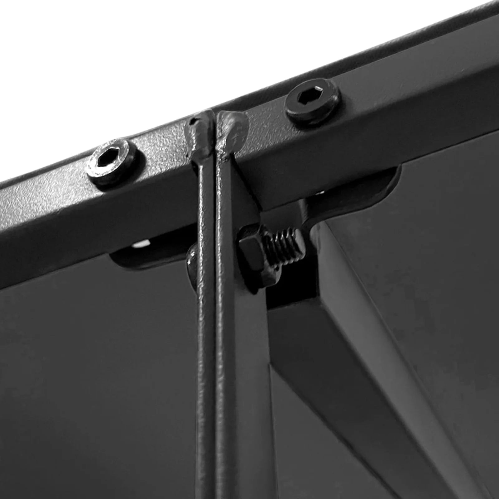Anthracite 13.1'x9.8' 0.6 ozft² Fabric and Steel Canopy K785