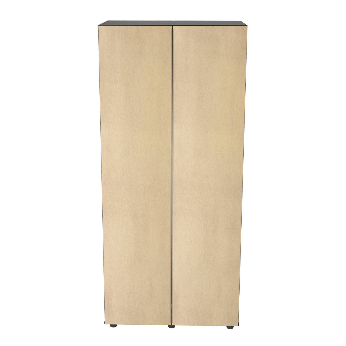 Two Door Espresso Wardrobe Armoire T7423