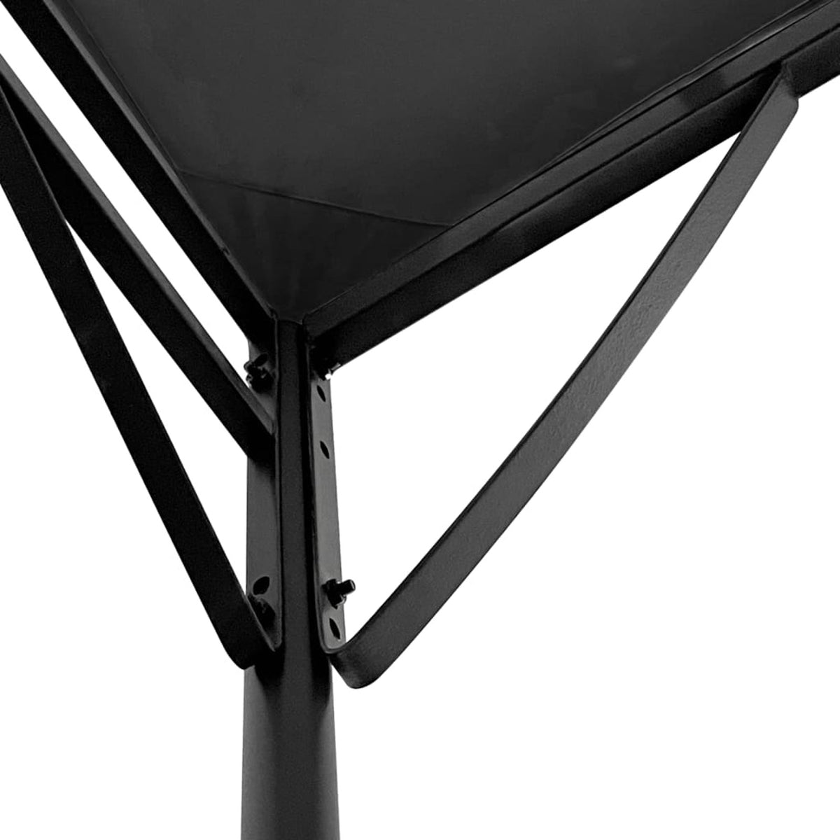 Anthracite 13.1'x9.8' 0.6 ozft² Fabric and Steel Canopy K785