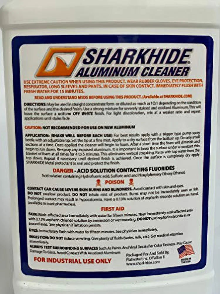 Aluminum Cleaner & Restorer, 32 oz (1 qt) Container Y71499