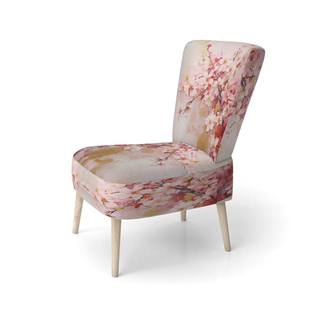 Upholstered Floral Accent Chair and Traditional Arm Chair U2104