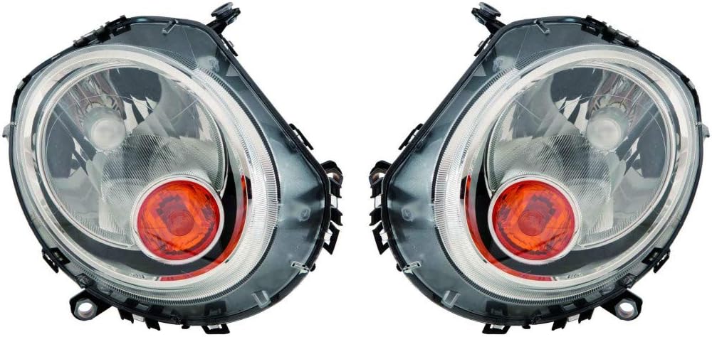 Halogen Headlight Assembly for Mini Cooper Clubman R55 T238