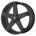 Matte Black Car Wheels 20x8 U99568