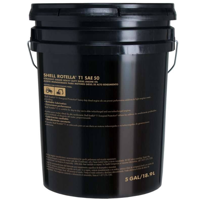 Shell T1 Motor Oil 50W Conventional 5 Gal (US) J868098