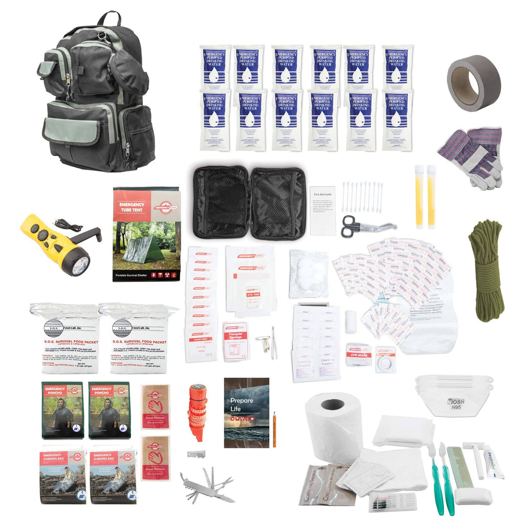 2-Person Urban Survival Bug-Out Bag B761904