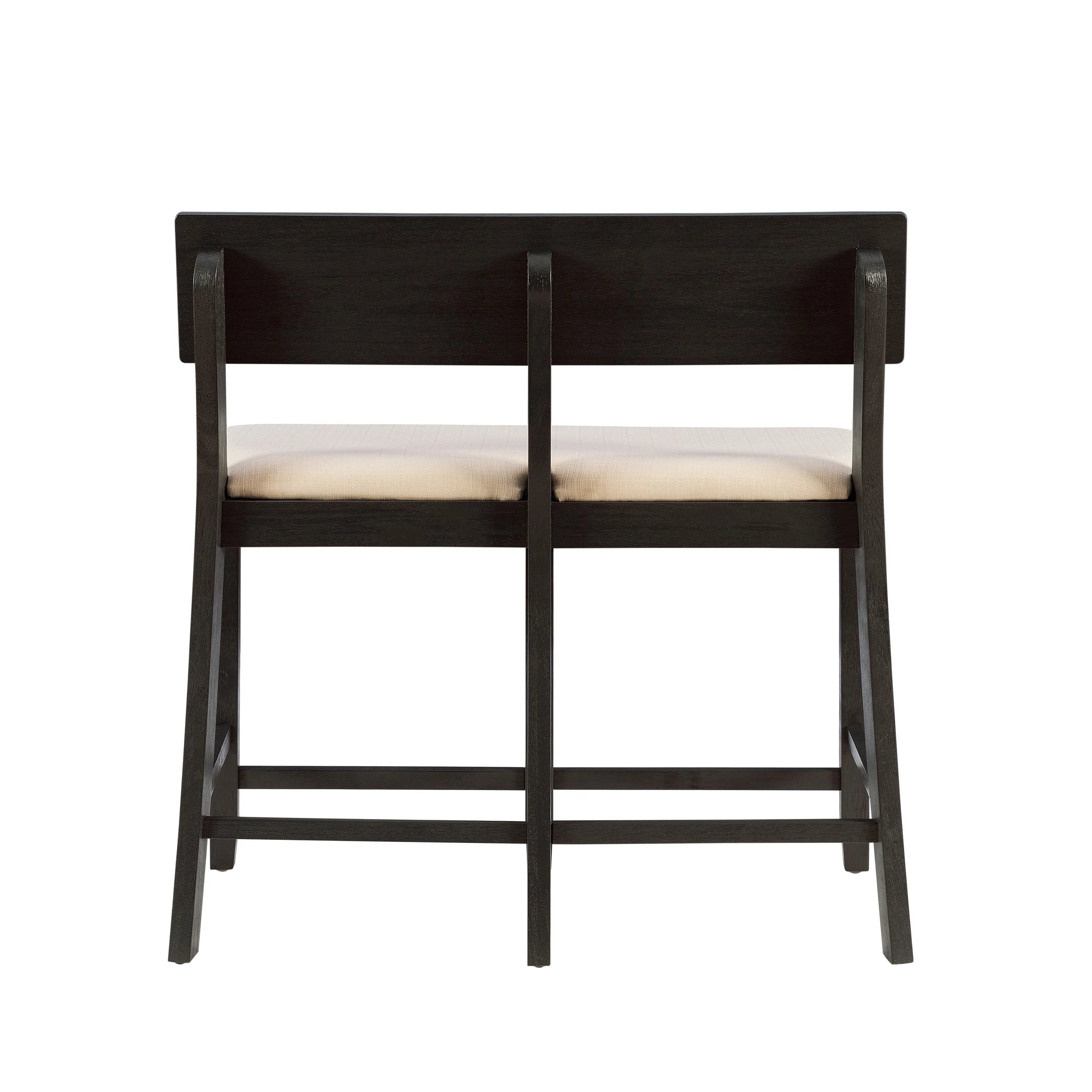 Dark Charcoal Counter Height Dining Bench I1546