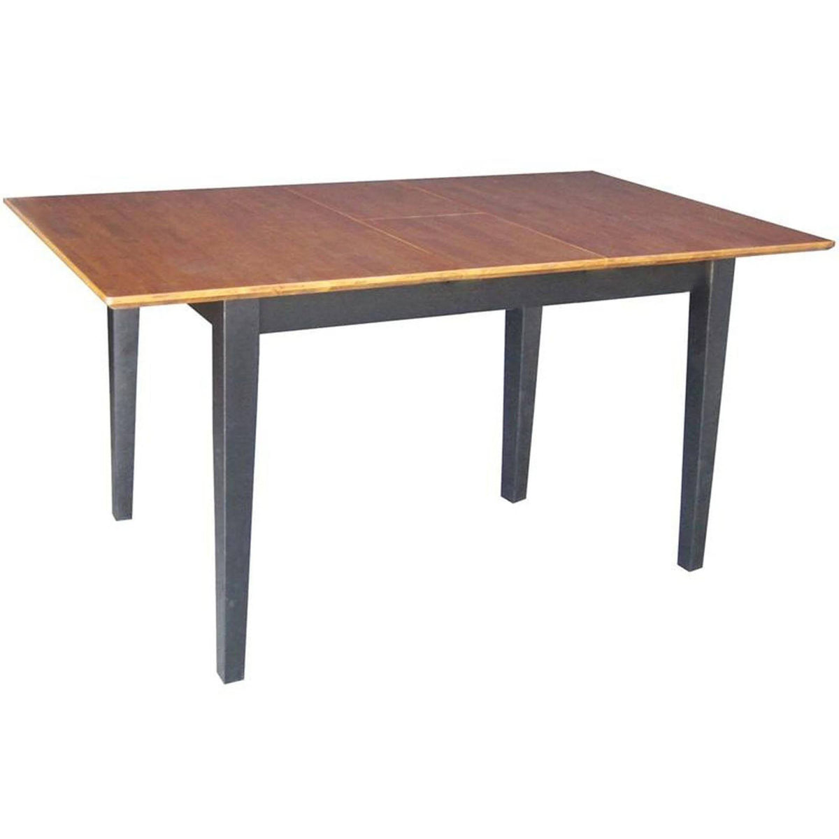 Black/Cherry Dining Table with Butterfly Extension M912