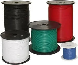 Solid Hookup Wire, 24 Gauge, 10000 ft., Red J985