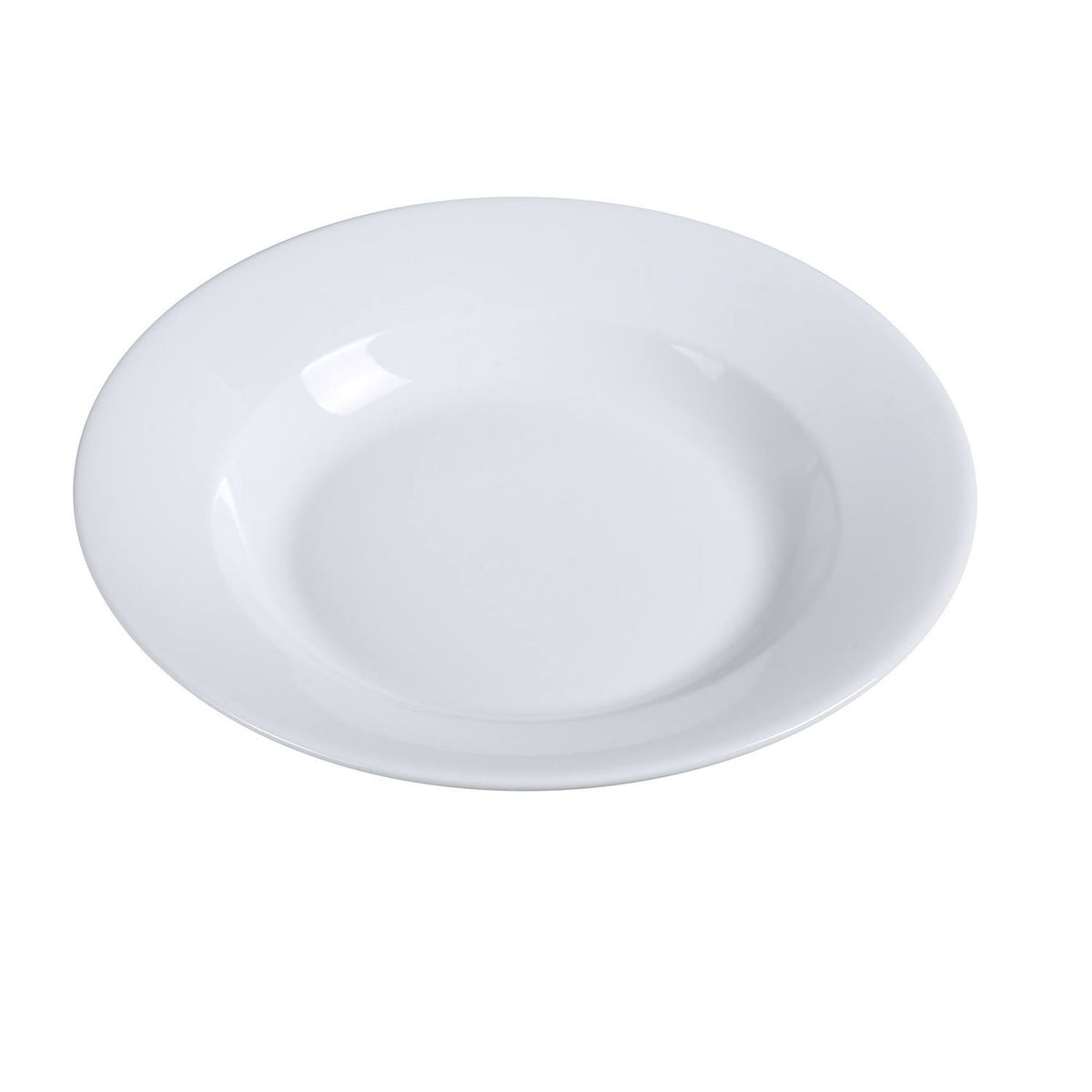 12 Packs White Porcelain Round Pasta Bowl 25 oz D576