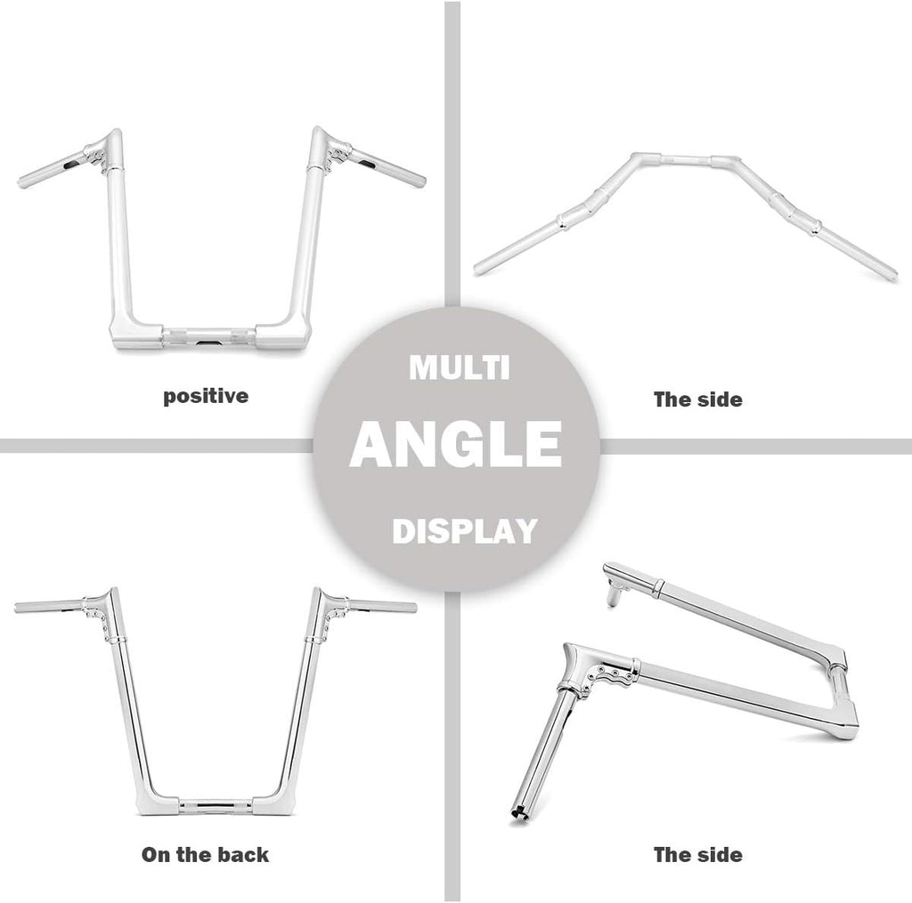 16" Rise Adjustable Ape Hanger Handlebar V714