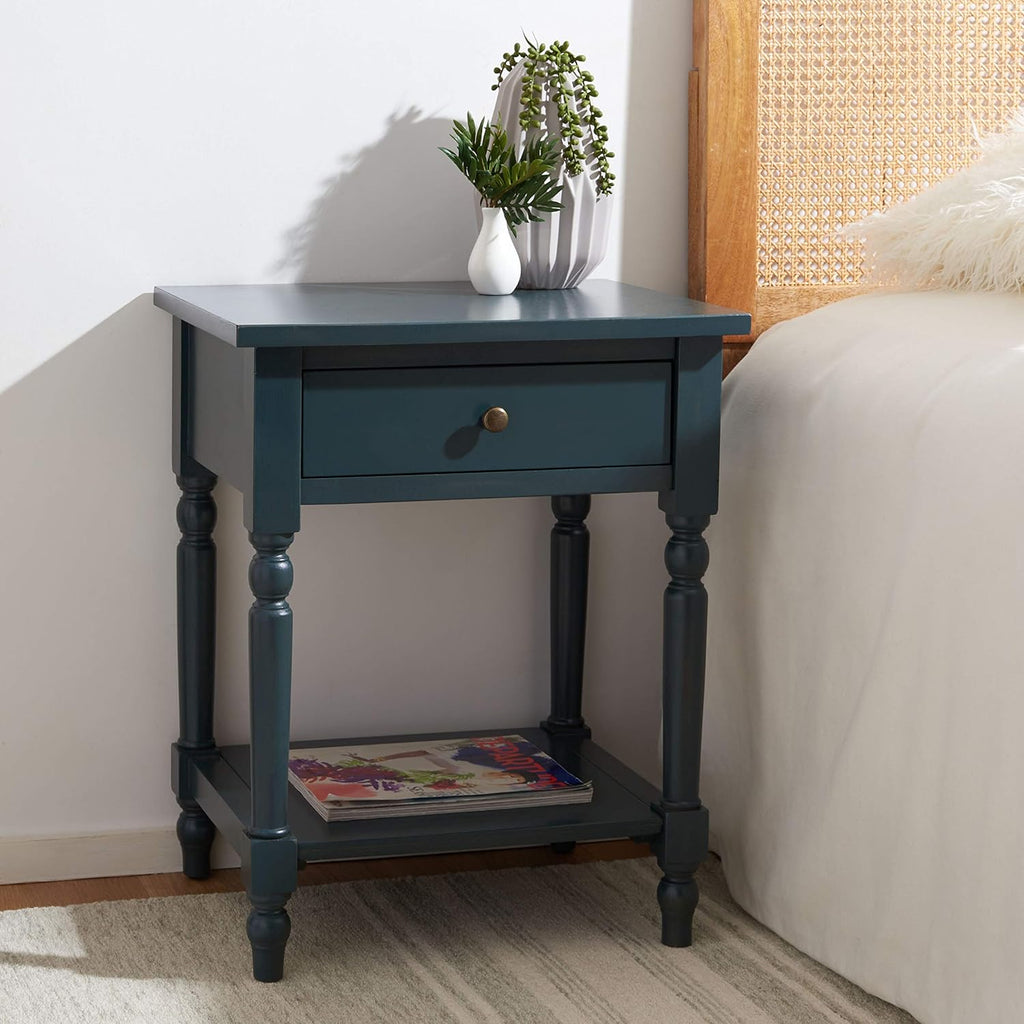 Steel Teal Accent Table N78623