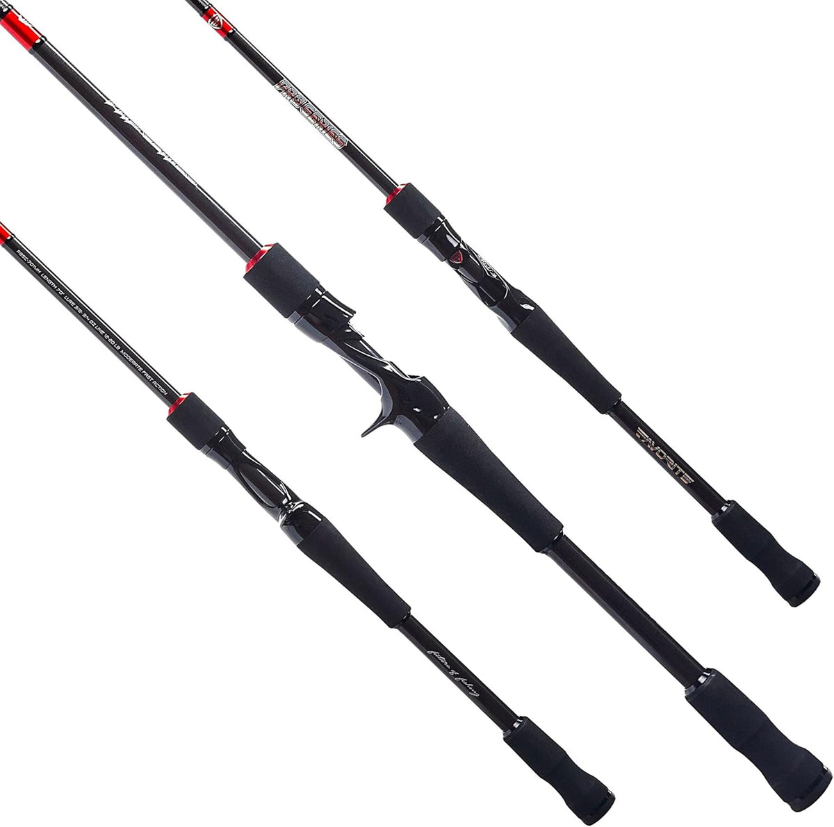 Light Weight Carbon Fiber Graphite Blend Bait Casting and Spinning Fishing Rod Y1291