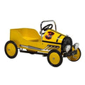 Yellow Steel Pedal Car K763