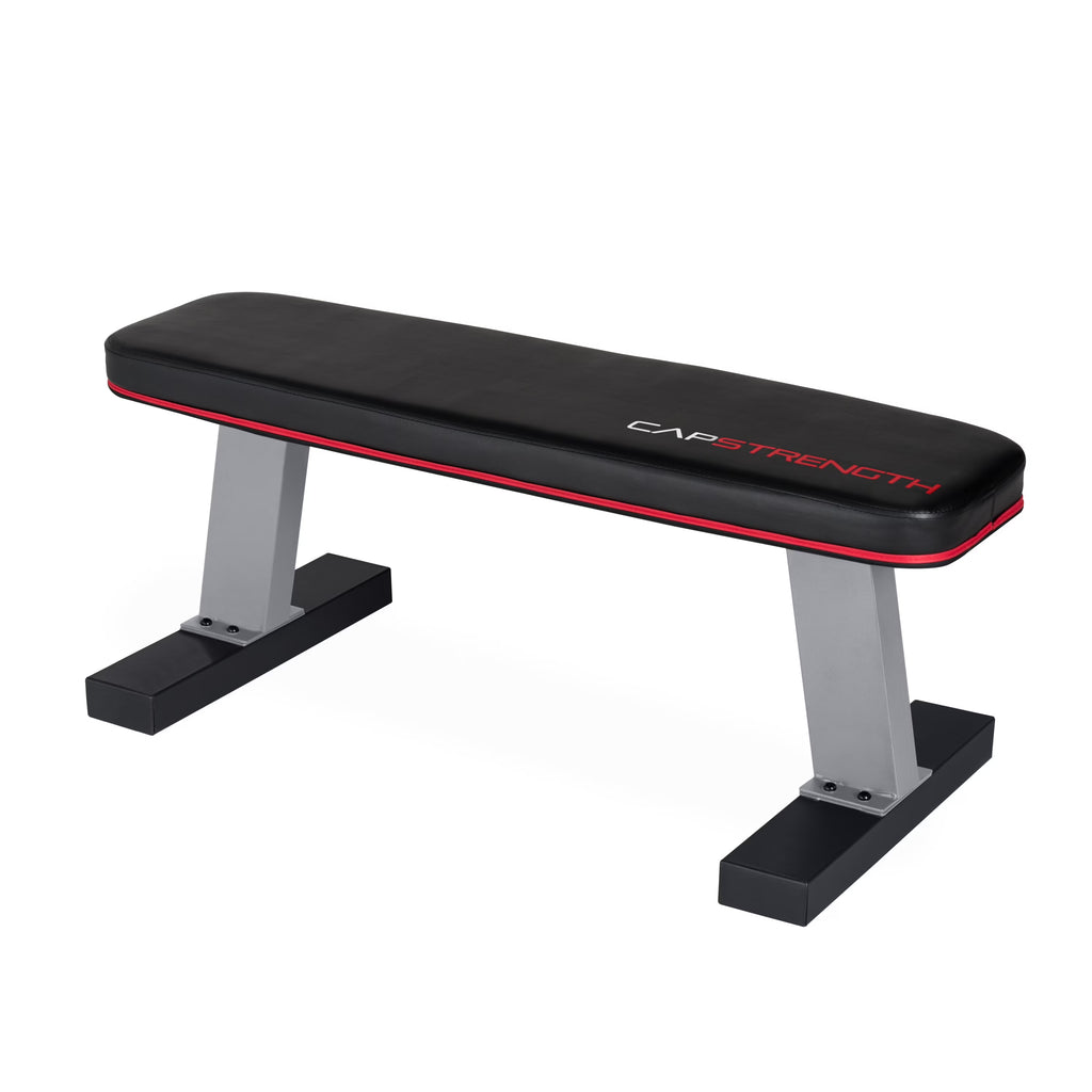 Gray Finish Heavy Duty Flat Bench S8087
