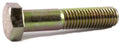 8 x 6 Grade 8 Hex Cap Screw Yellow Zinc Plated (25) T196