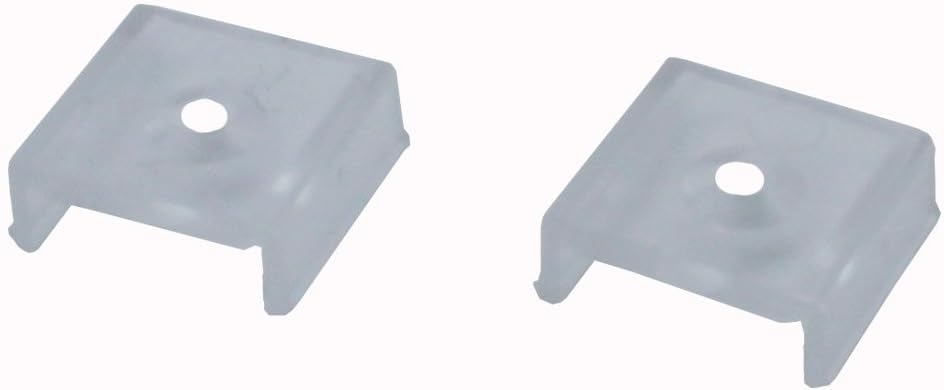 4 Pack 1M/3.3ft Aluminum LED Channels with Diffused Covers, Mounting Clips, End Caps for LED Strip Wall Mounting J6562