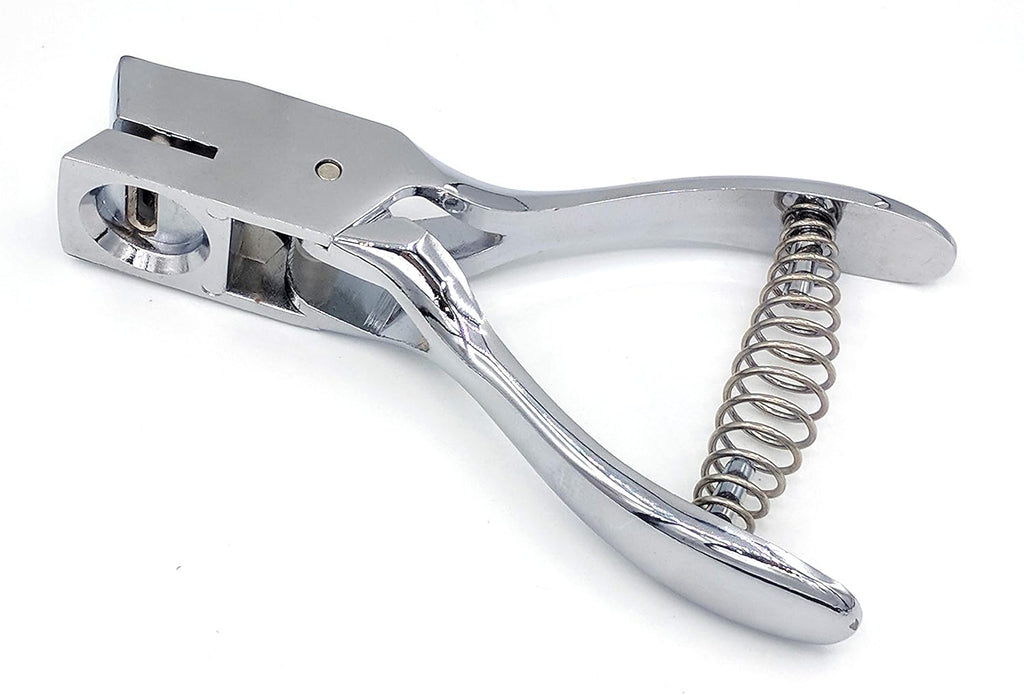 Metal Hand-held Slot Hole Punch Pliers for PVC Cards 15x3mm D3776