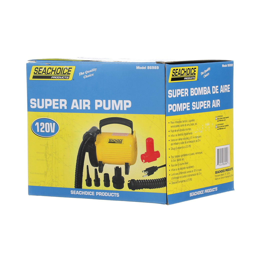 Portable 120V Super Air Pump with 10-Ft. Power Cord, 2.5 PSI K1786